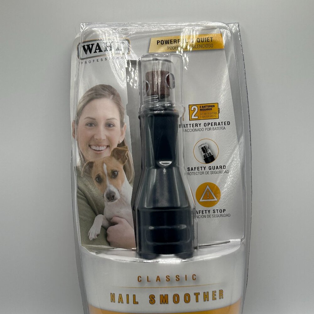 Wahl Professional Classic Pet Nail Smoother Grooming Tool Grinder Kit 9-Pieces